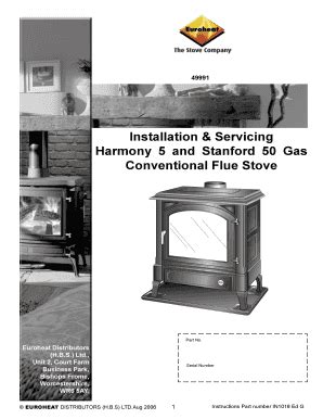 old efel gas stove manual